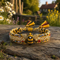 🌼Blessings & Hope 🐝2026 Limited Edition Handmade Honey Bee Woven Bracelet